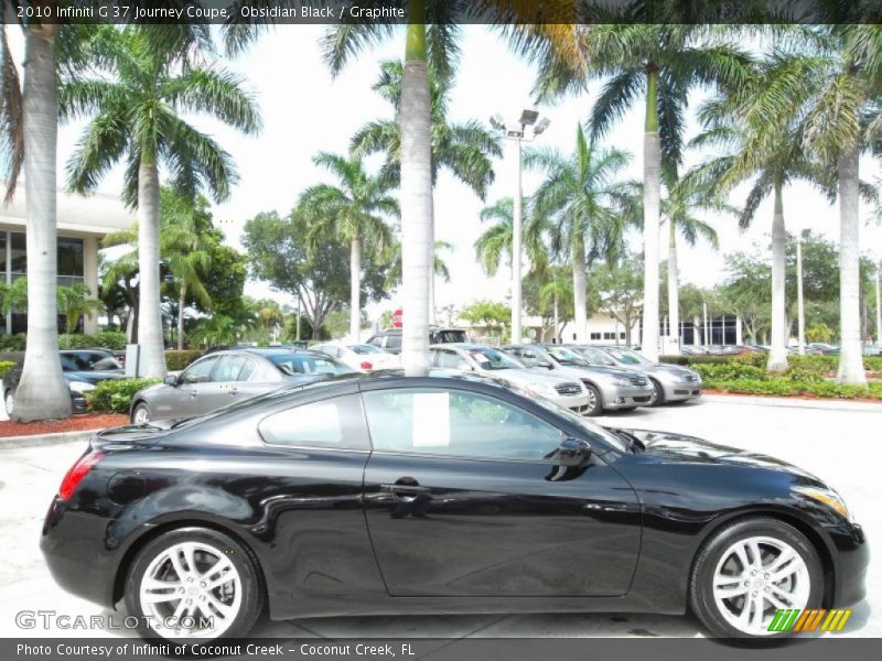 Obsidian Black / Graphite 2010 Infiniti G 37 Journey Coupe