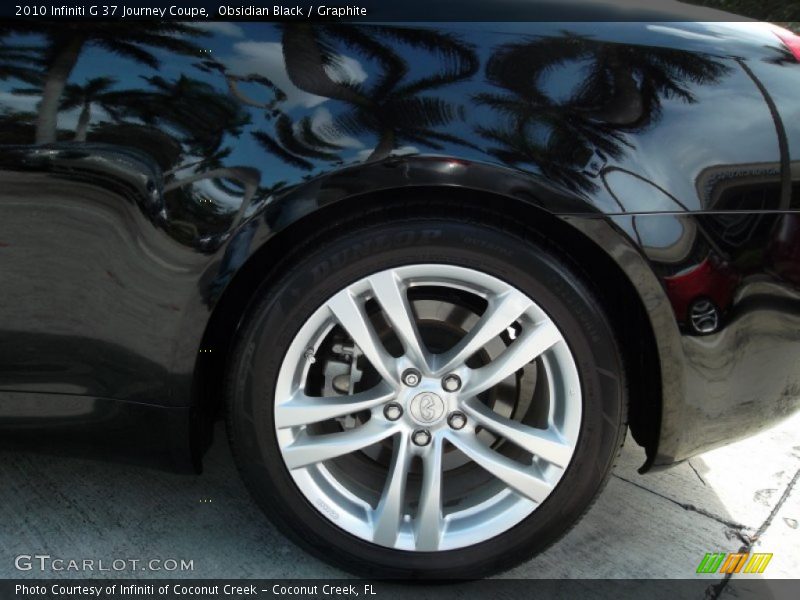 Obsidian Black / Graphite 2010 Infiniti G 37 Journey Coupe