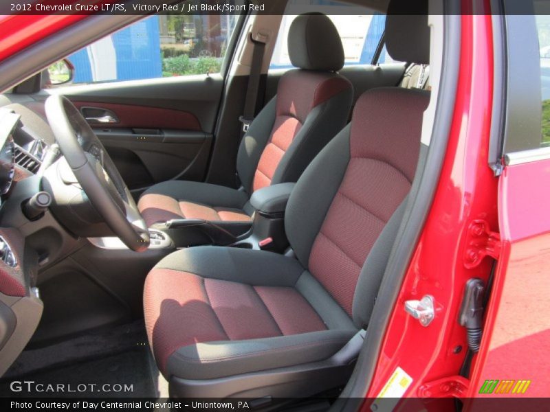  2012 Cruze LT/RS Jet Black/Sport Red Interior