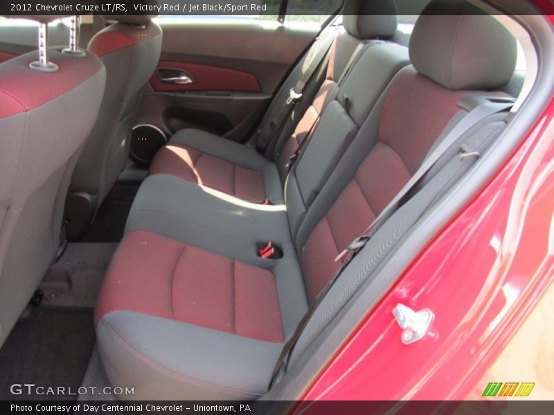  2012 Cruze LT/RS Jet Black/Sport Red Interior