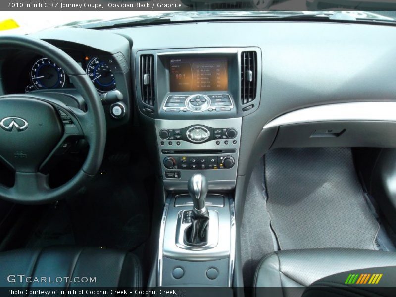 Obsidian Black / Graphite 2010 Infiniti G 37 Journey Coupe
