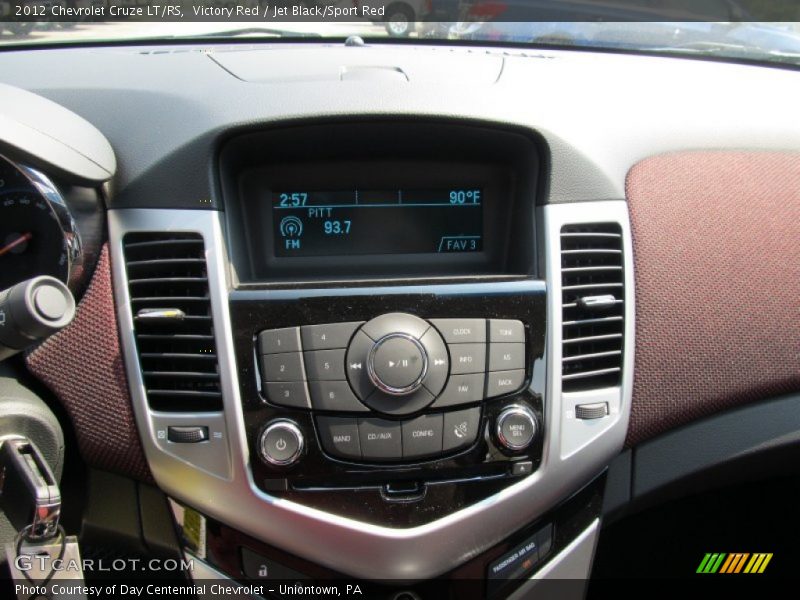 Controls of 2012 Cruze LT/RS