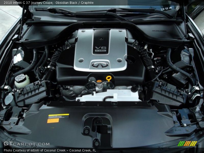 Obsidian Black / Graphite 2010 Infiniti G 37 Journey Coupe
