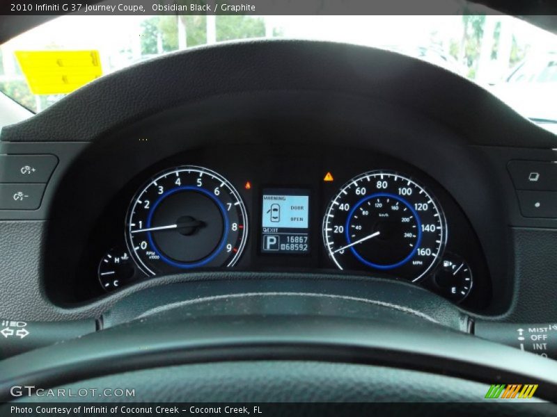Obsidian Black / Graphite 2010 Infiniti G 37 Journey Coupe
