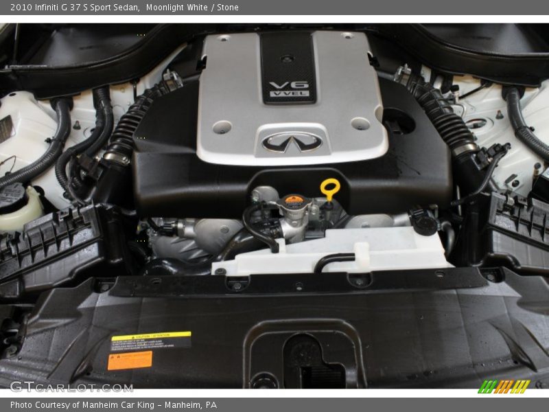  2010 G 37 S Sport Sedan Engine - 3.7 Liter DOHC 24-Valve CVTCS V6