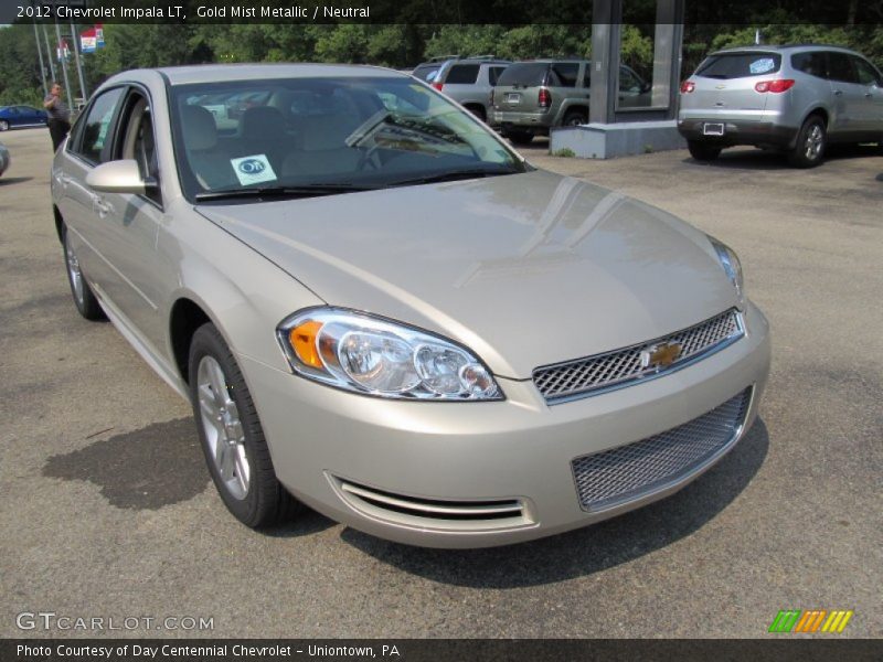 Front 3/4 View of 2012 Impala LT