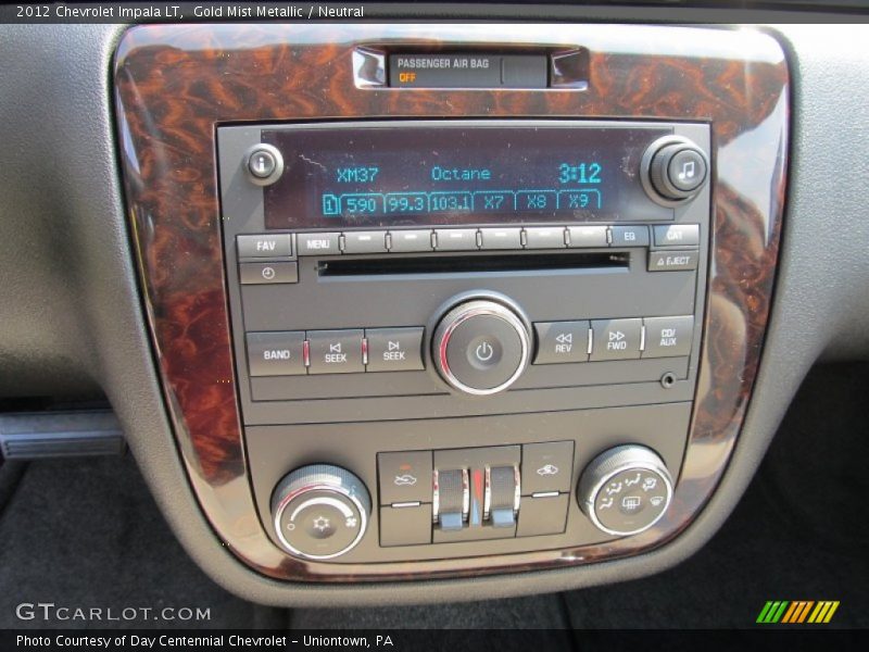 Audio System of 2012 Impala LT