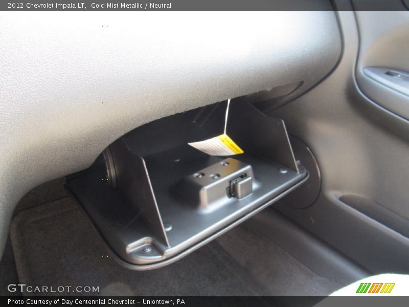 Gold Mist Metallic / Neutral 2012 Chevrolet Impala LT