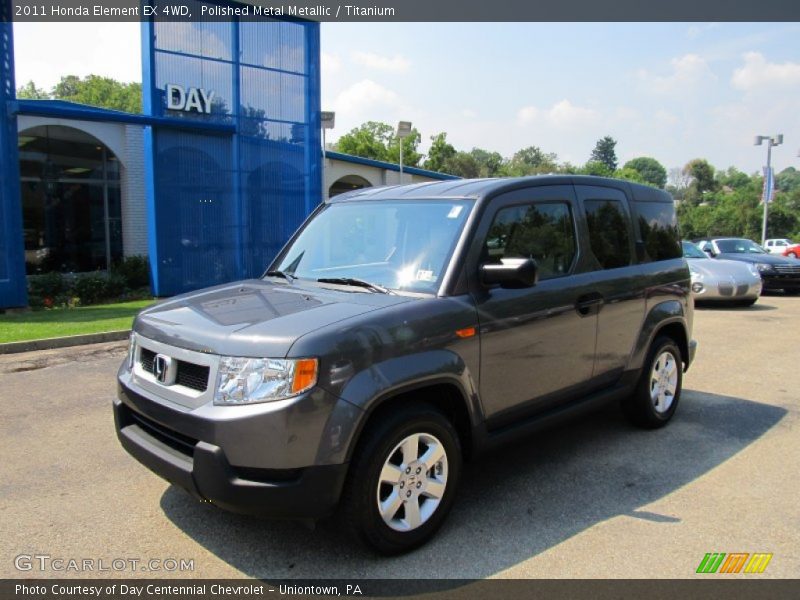 Polished Metal Metallic / Titanium 2011 Honda Element EX 4WD