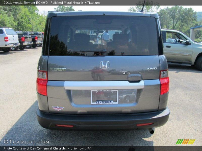 Polished Metal Metallic / Titanium 2011 Honda Element EX 4WD