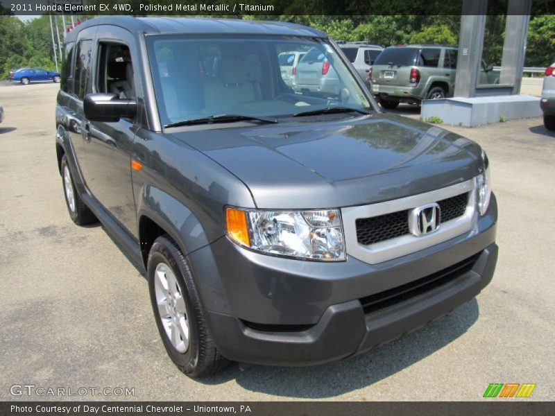 Polished Metal Metallic / Titanium 2011 Honda Element EX 4WD