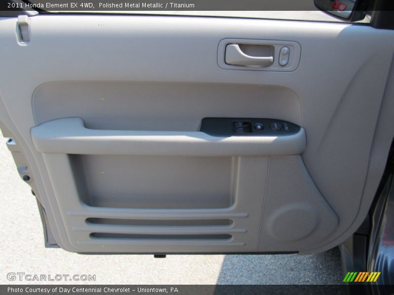 Polished Metal Metallic / Titanium 2011 Honda Element EX 4WD