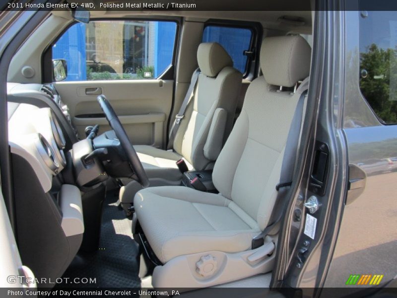 Polished Metal Metallic / Titanium 2011 Honda Element EX 4WD
