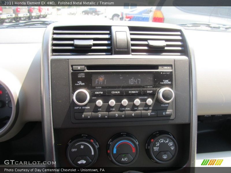 Polished Metal Metallic / Titanium 2011 Honda Element EX 4WD