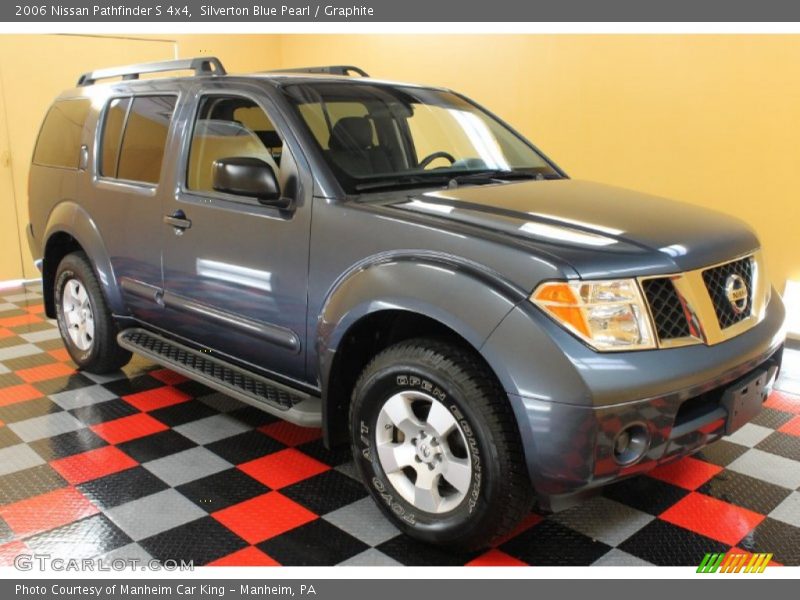 Silverton Blue Pearl / Graphite 2006 Nissan Pathfinder S 4x4