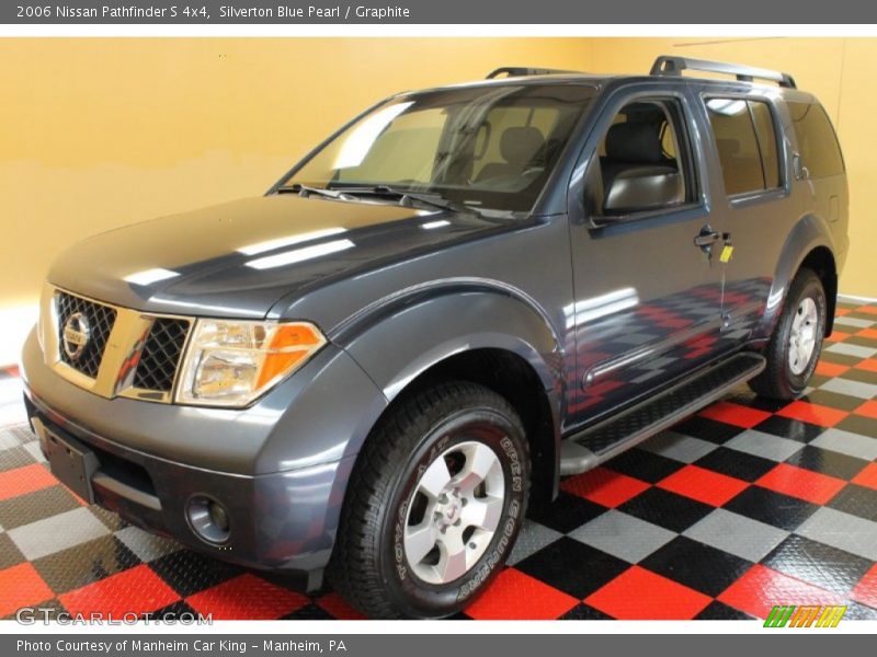 Silverton Blue Pearl / Graphite 2006 Nissan Pathfinder S 4x4