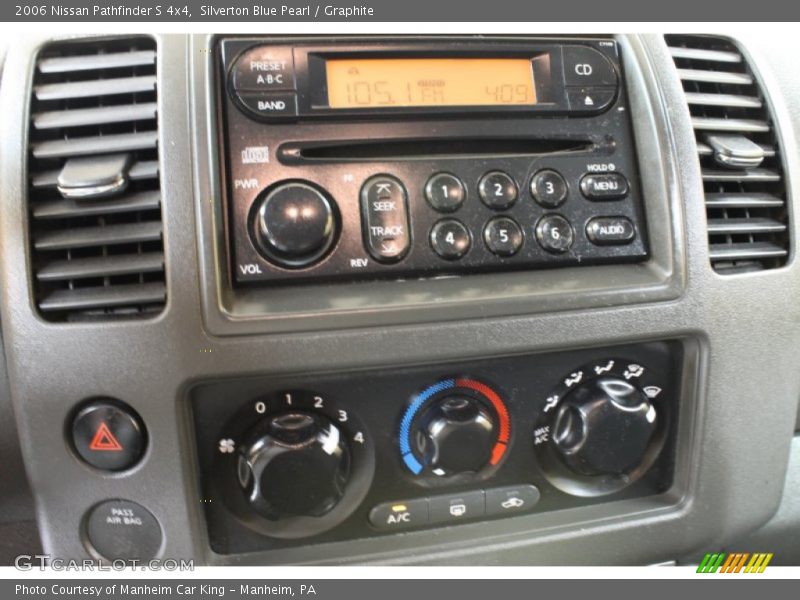 Silverton Blue Pearl / Graphite 2006 Nissan Pathfinder S 4x4