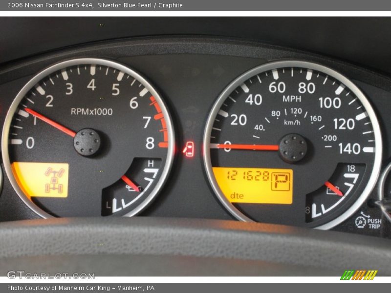 Silverton Blue Pearl / Graphite 2006 Nissan Pathfinder S 4x4