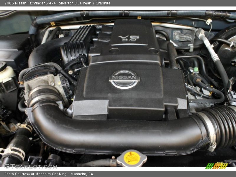 Silverton Blue Pearl / Graphite 2006 Nissan Pathfinder S 4x4