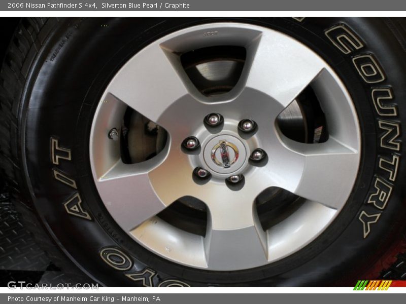 Silverton Blue Pearl / Graphite 2006 Nissan Pathfinder S 4x4