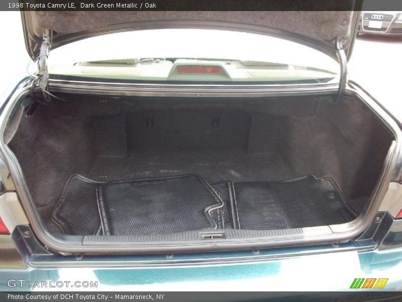 Dark Green Metallic / Oak 1998 Toyota Camry LE