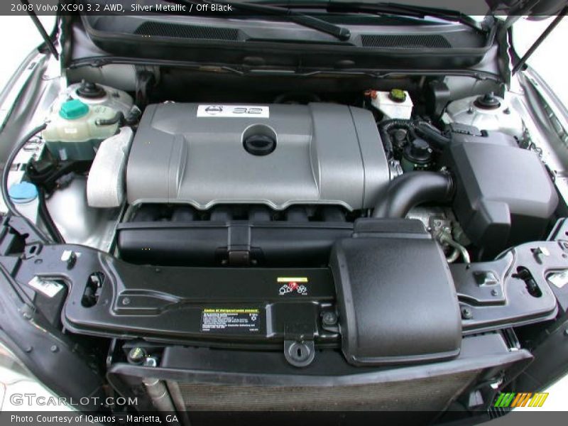 Silver Metallic / Off Black 2008 Volvo XC90 3.2 AWD