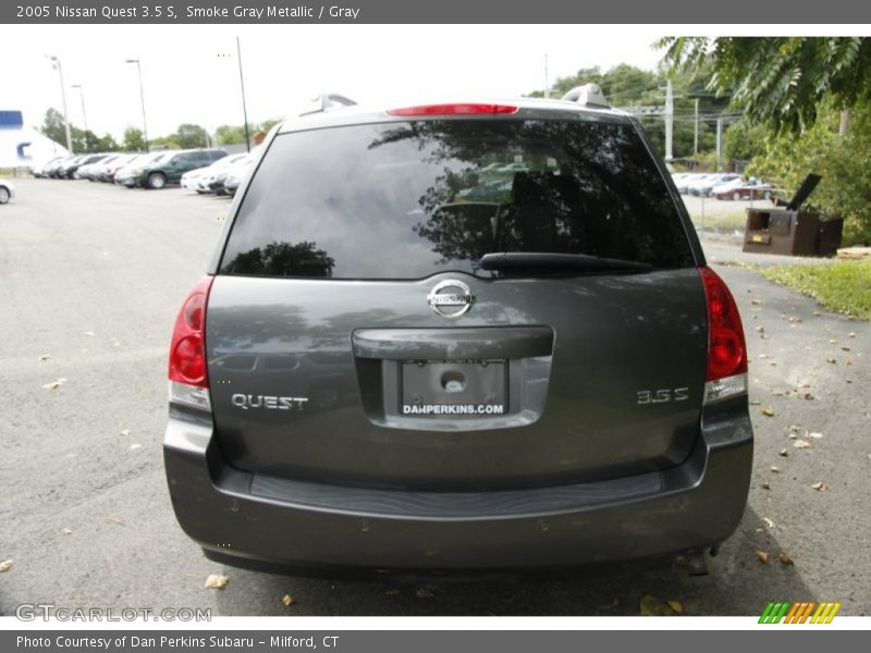 Smoke Gray Metallic / Gray 2005 Nissan Quest 3.5 S