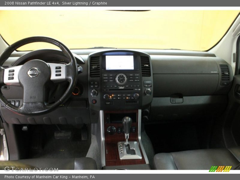 Silver Lightning / Graphite 2008 Nissan Pathfinder LE 4x4