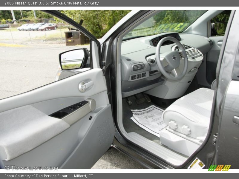 Smoke Gray Metallic / Gray 2005 Nissan Quest 3.5 S