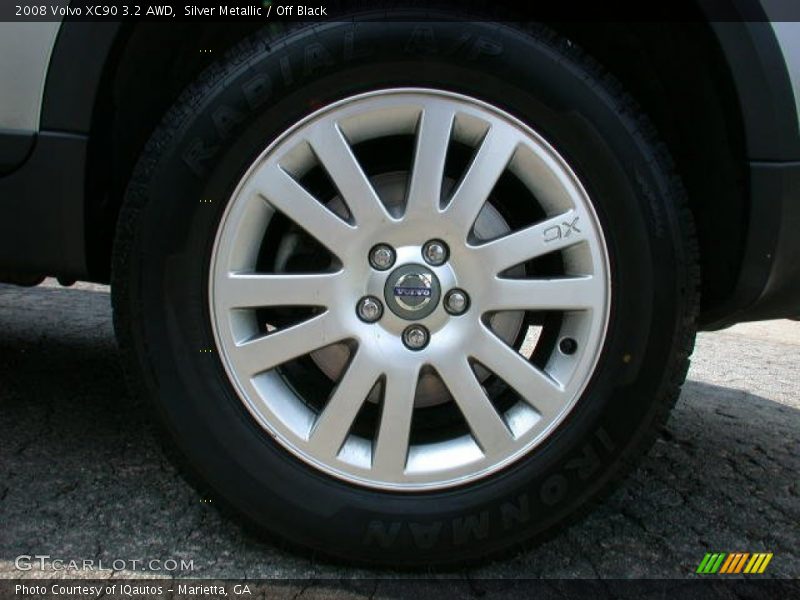 Silver Metallic / Off Black 2008 Volvo XC90 3.2 AWD