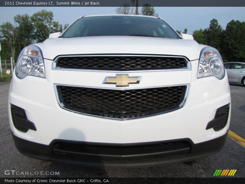Summit White / Jet Black 2011 Chevrolet Equinox LT