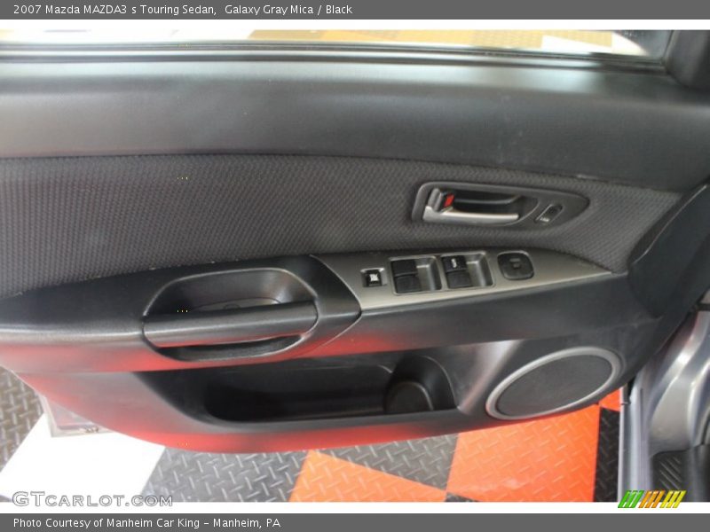 Galaxy Gray Mica / Black 2007 Mazda MAZDA3 s Touring Sedan