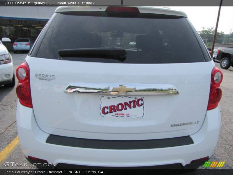 Summit White / Jet Black 2011 Chevrolet Equinox LT