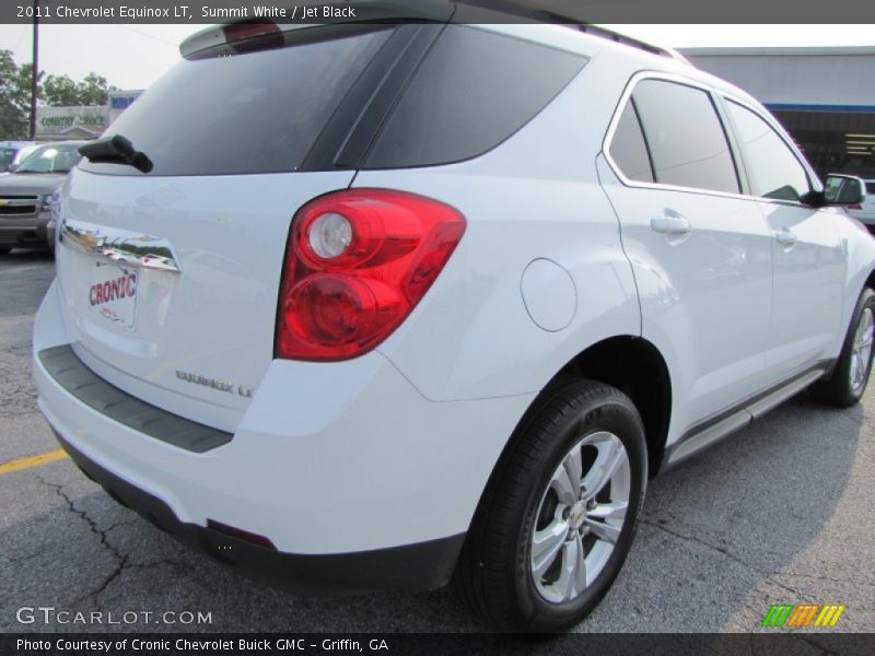 Summit White / Jet Black 2011 Chevrolet Equinox LT