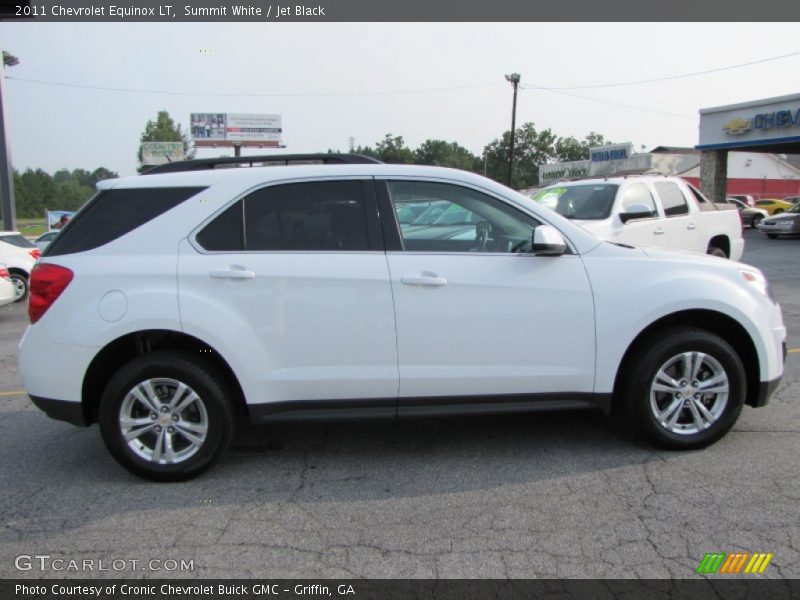 Summit White / Jet Black 2011 Chevrolet Equinox LT