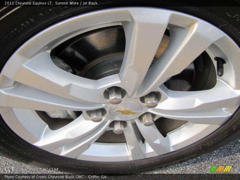 Summit White / Jet Black 2011 Chevrolet Equinox LT