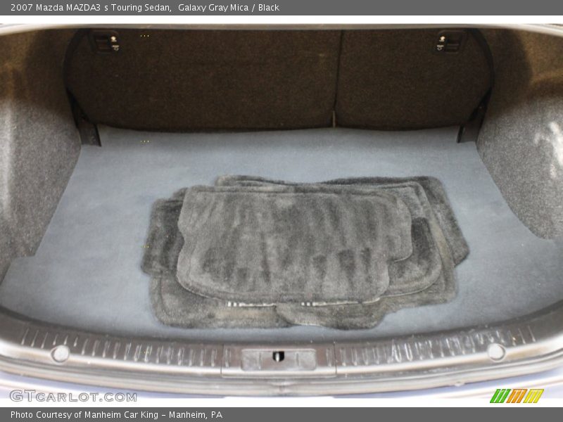 Galaxy Gray Mica / Black 2007 Mazda MAZDA3 s Touring Sedan