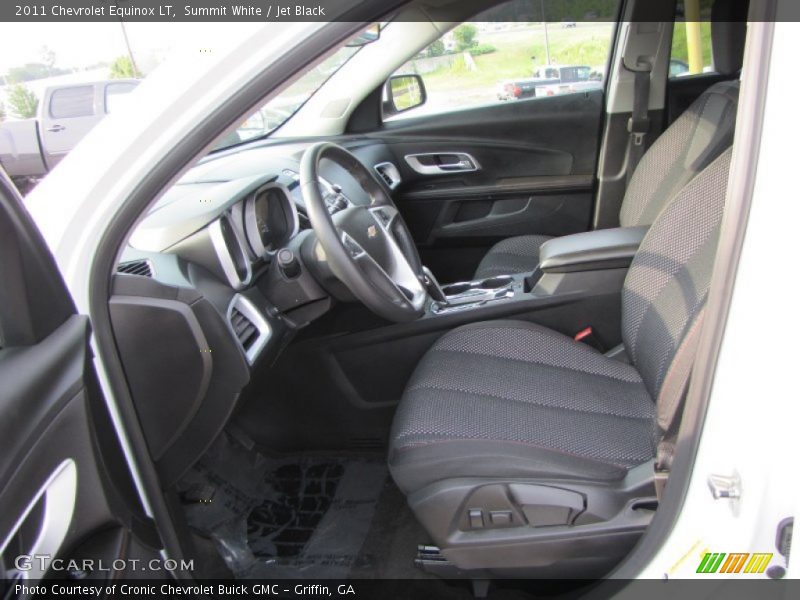 Summit White / Jet Black 2011 Chevrolet Equinox LT