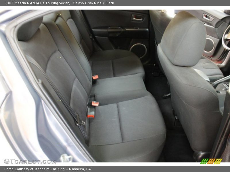 Galaxy Gray Mica / Black 2007 Mazda MAZDA3 s Touring Sedan