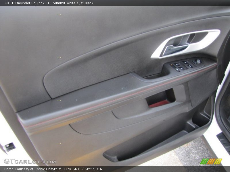Summit White / Jet Black 2011 Chevrolet Equinox LT