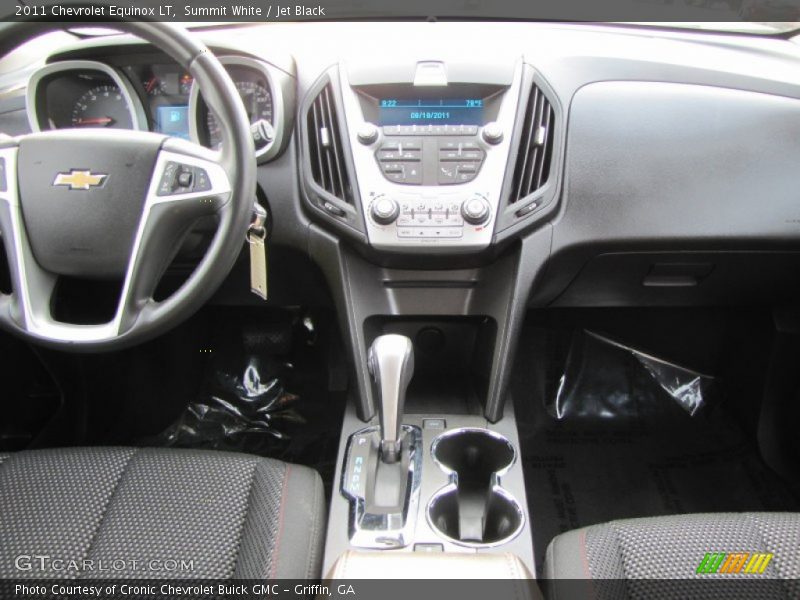 Summit White / Jet Black 2011 Chevrolet Equinox LT