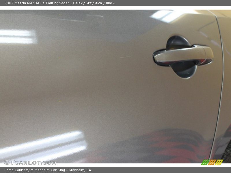 Galaxy Gray Mica / Black 2007 Mazda MAZDA3 s Touring Sedan