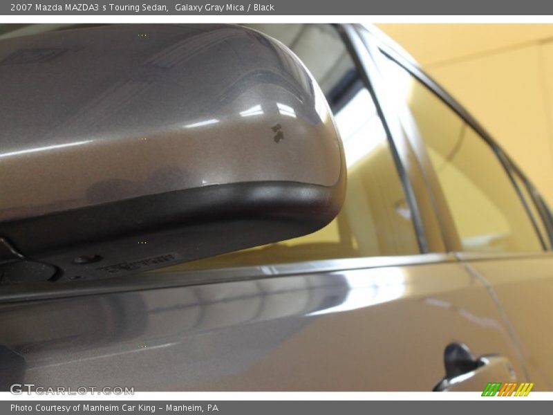 Galaxy Gray Mica / Black 2007 Mazda MAZDA3 s Touring Sedan
