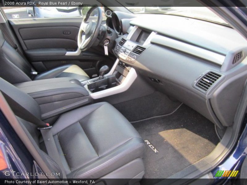 Royal Blue Pearl / Ebony 2008 Acura RDX