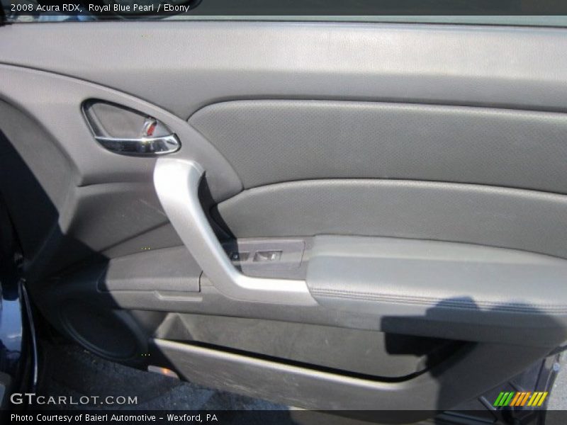 Royal Blue Pearl / Ebony 2008 Acura RDX