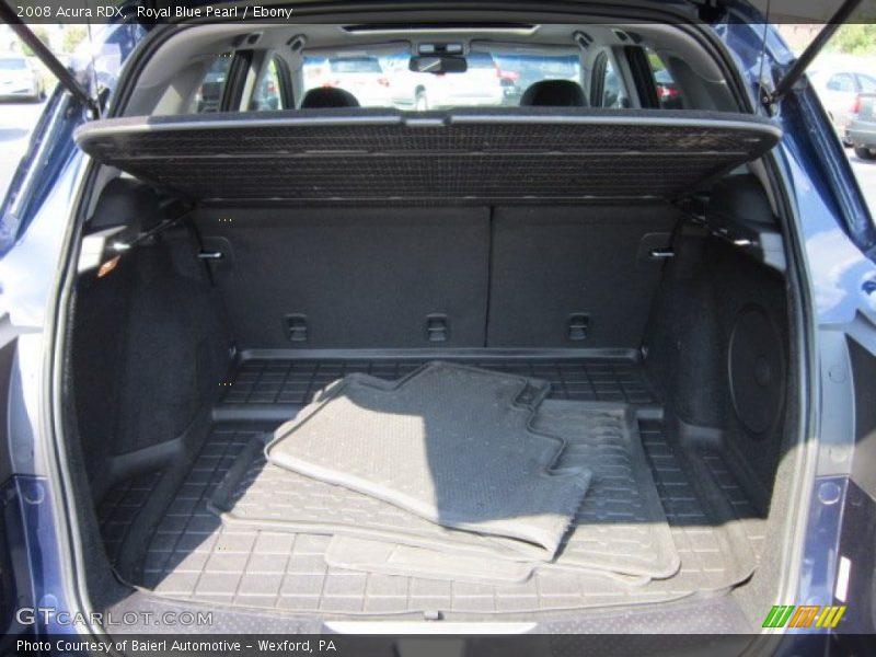 Royal Blue Pearl / Ebony 2008 Acura RDX