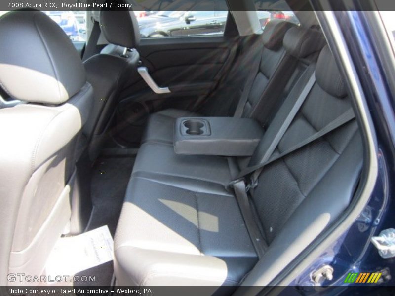 Royal Blue Pearl / Ebony 2008 Acura RDX