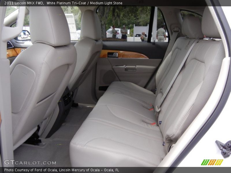 White Platinum Tri-Coat / Medium Light Stone 2011 Lincoln MKX FWD