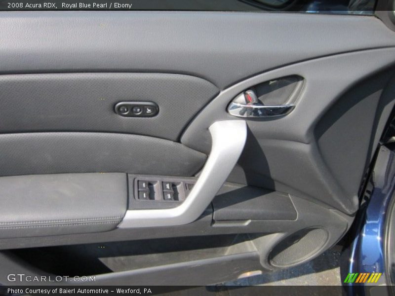 Royal Blue Pearl / Ebony 2008 Acura RDX