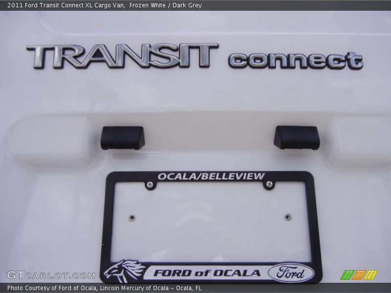 Frozen White / Dark Grey 2011 Ford Transit Connect XL Cargo Van